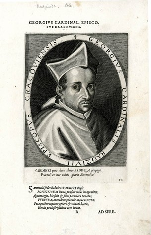 Kardinolo Jurgio Radvilos portretas