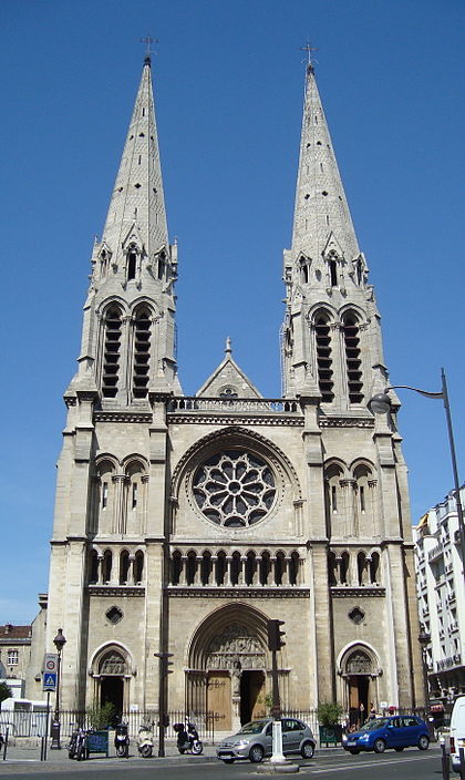 Saint-Jean-Baptiste de Belleville bažnyčia Paryžiuje