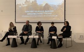 Statybų Vilniaus baroko ansambliuose tyrimo išvadų pristatymas