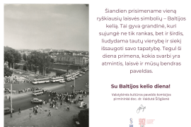 Sveikiname su Baltijos kelio diena!