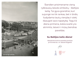 Sveikiname su Baltijos kelio diena!