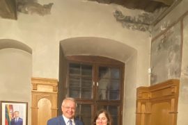 Paveldo komisijos pirmininkė susitiko su Lietuvos Respublikos ambasadoriumi Kanadoje
