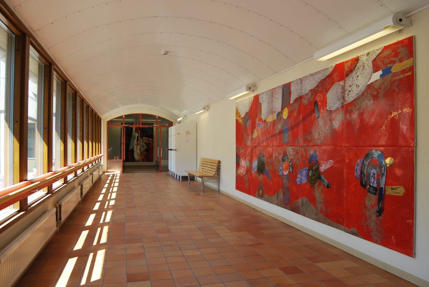 Eugenijaus Mindaugo Budrio (1925-2007) kūriniai Visbio sveikatos centre