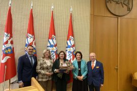 Paveldo komisijos pirmininkė pasveikinta institucijos 30-mečio proga
