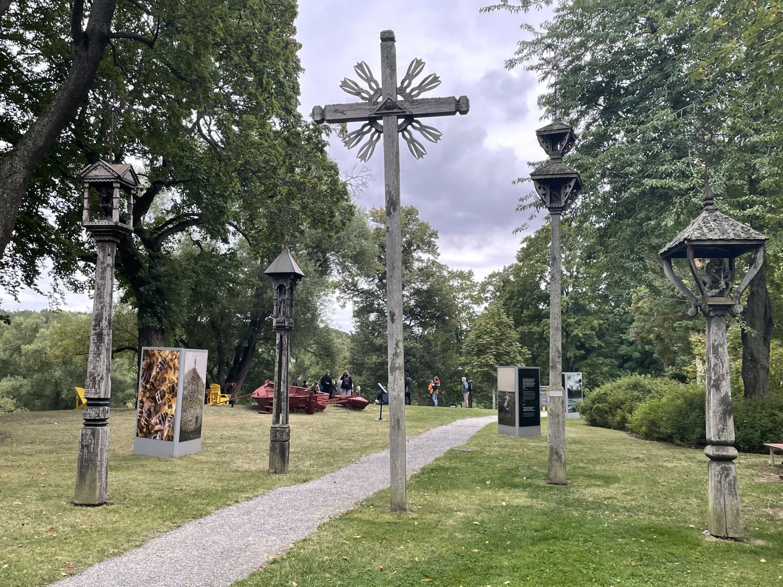 Kryžių kalno atspindys Stokholmo Etnografijos muziejaus parke