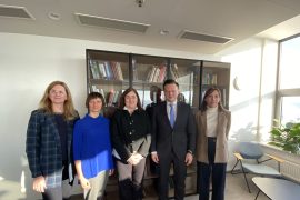 Susitikimas su Vilniaus miesto meru Valdu Benkunsku