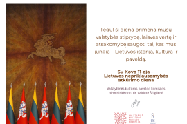 Su Lietuvos nepriklausomybės atkūrimo diena!