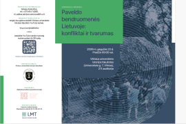 Konferencija-seminaras „Paveldo bendruomenės Lietuvoje: konfliktai ir tvarumas“