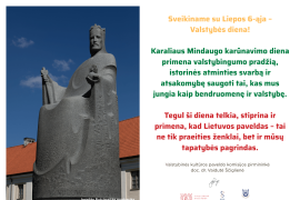 Artėjant Valstybės dienai – Paveldo komisijos sveikinimas